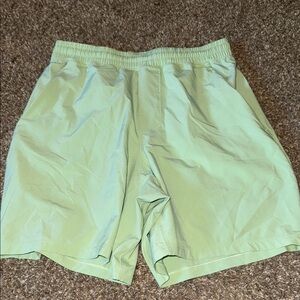 Lululemon light green men’s shorts